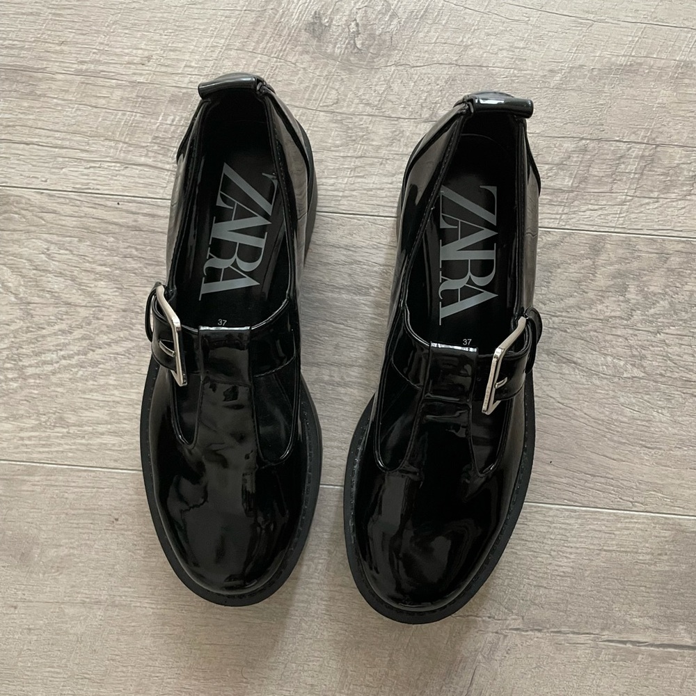 ZARA Mary Jane platforms